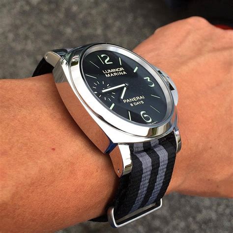 bracelet nato panerai|panerai pam click release.